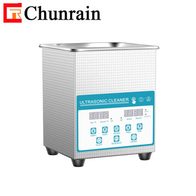 CR-010S 2L 60W プロデスクトップ デジタル Ultrasonic Cleaner with Heater and Degas and Semiwave for Dental Lab 歯科ラボ用