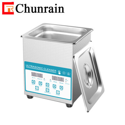 CR-010S 2L 60W プロデスクトップ デジタル Ultrasonic Cleaner with Heater and Degas and Semiwave for Dental Lab 歯科ラボ用