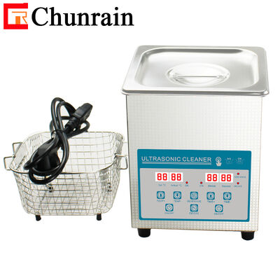 CR-010S 2L 60W プロデスクトップ デジタル Ultrasonic Cleaner with Heater and Degas and Semiwave for Dental Lab 歯科ラボ用