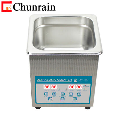 CR-010S 2L 60W プロデスクトップ デジタル Ultrasonic Cleaner with Heater and Degas and Semiwave for Dental Lab 歯科ラボ用